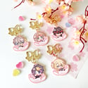 Luxiem Sakura Bloom Acrylic Charms