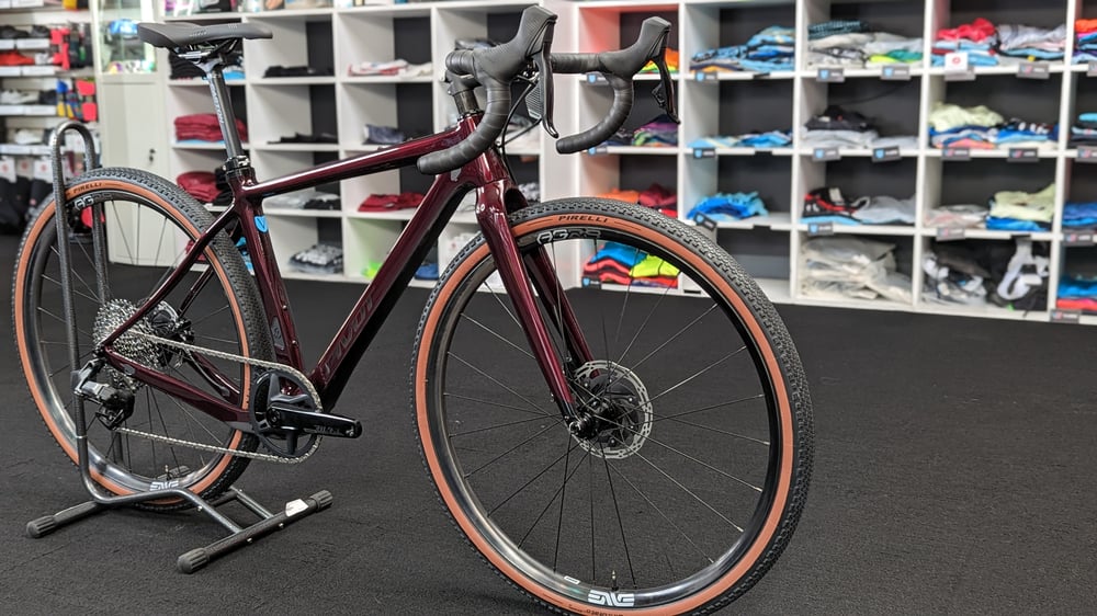 Image of Pivot Vault- Rival AXS XPLR with ENVE AG 28 wheels- Firebrick Red