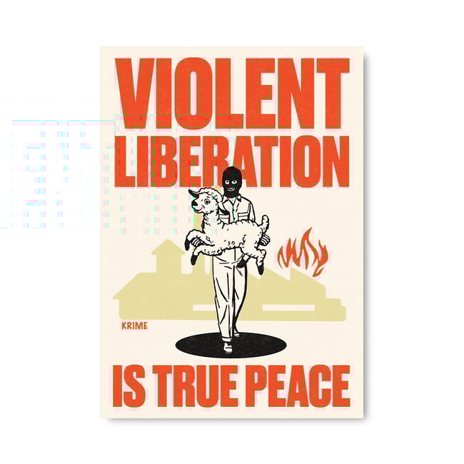 VIOLENT LIBERATION POSTER PRINT