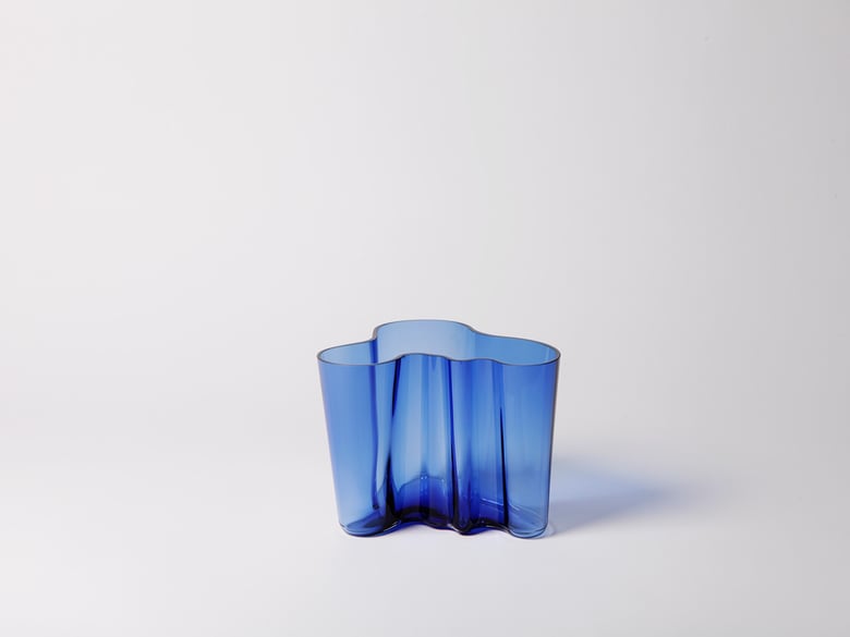 Image of Vase Alvar Aalto ultramarin