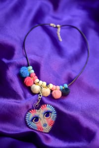 Image 4 of Charm-Puff Necklace: Trans Sweetheart