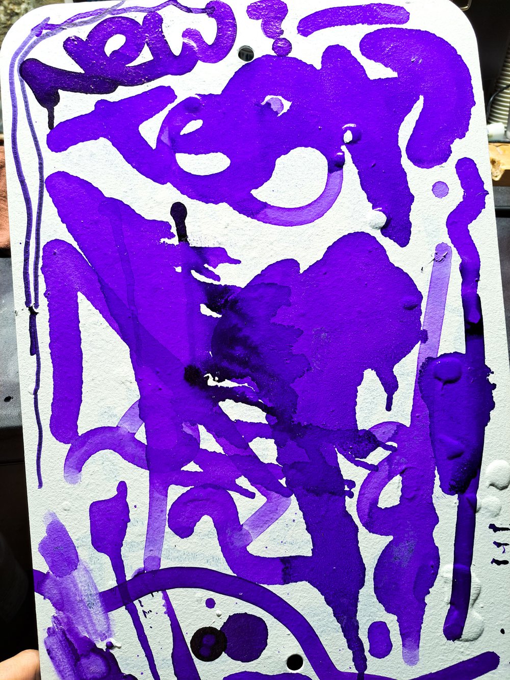 Violet Alcohol Ink 