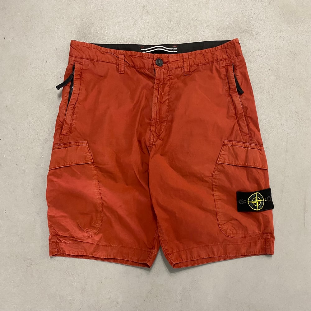 Image of SS 2019 Stone Island cargo shorts, size 32"