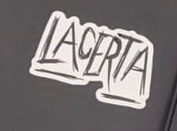Lacerta classic logo sticker