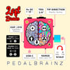 Pedal Brainz | Left Brain EXP - GOLD