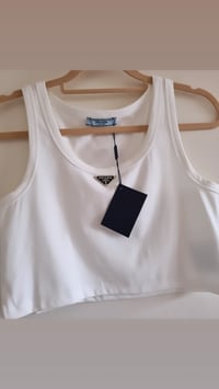Image 3 of Milano cropped tank top