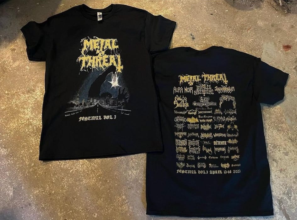 Metal Threat Fest 2023 Shirt | Metal Threat Shop