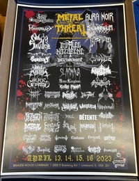 Metal Threat Fest 2023 Poster