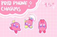 [PREORDER + INSTOCK] POYO PHONE CHARMS