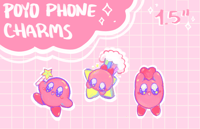 POYO PHONE CHARMS [INSTOCK]