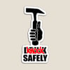 Knock Safely (Sticker)