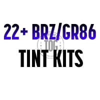 22+ BRZ/GR86 Tint Overlay Kit