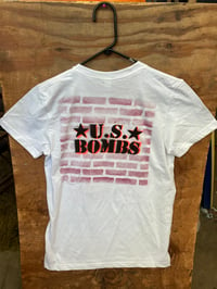 Image 1 of FREE DP US BOMBS PAINTED TEE ONE OF A KIND GIRLS 