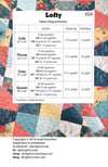 Lofty Quilt Pattern - PAPER pattern