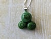 Trio Glass Pendant: Forest