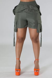 Image 2 of Olive Brielle Cargo Shorts