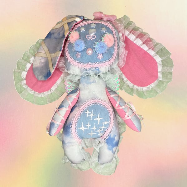 Image of Bunnie Plushie - 27th Birthday Edition no. 3