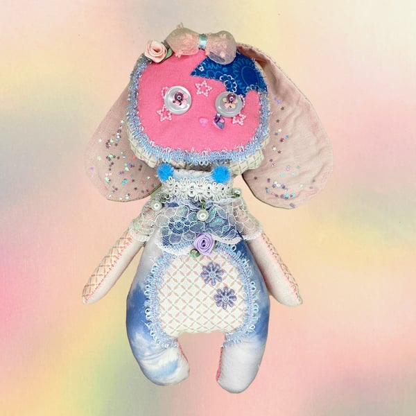 Image of Bunnie Plushie - 27th Birthday Edition no. 4