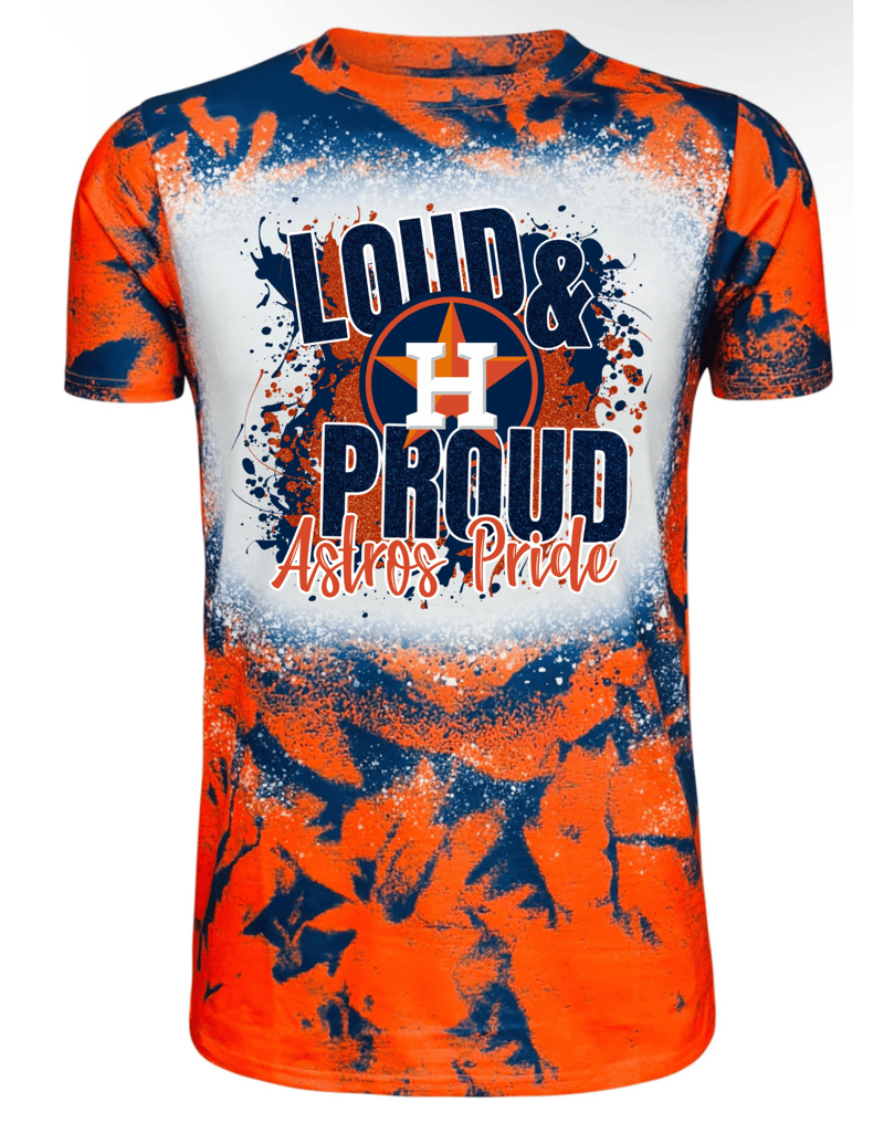 Astros Loud and Proud Graphic T-shirt 