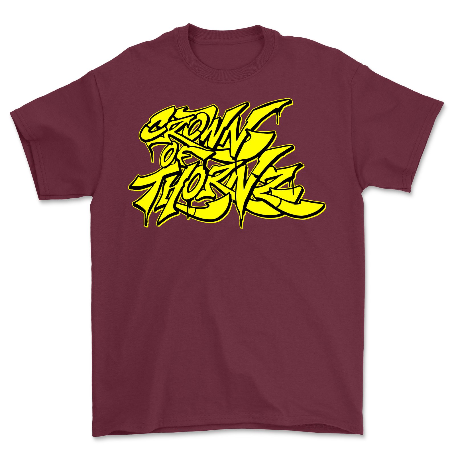 CROWN OF THORNZ LOGO T SHIRT (IN STOCK) | GUTTER CHRIST PRODUCTIONS