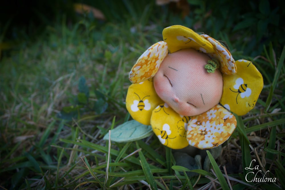 Image of Flor- 7 inch Baby Flower Doll