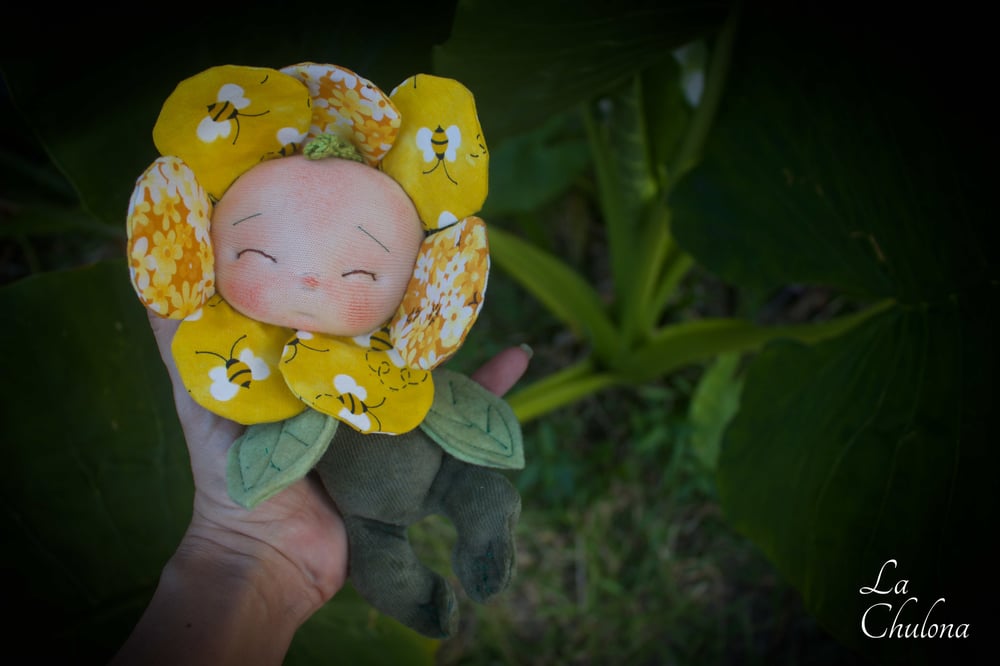 Image of Flor- 7 inch Baby Flower Doll