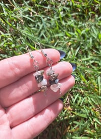 Image 1 of Tourmaline Quartz Dangle Earrings