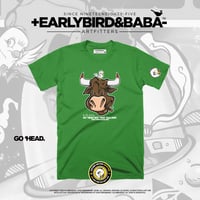 Image 1 of EB GO 'HEAD Tee By +EarlyBird Baba-