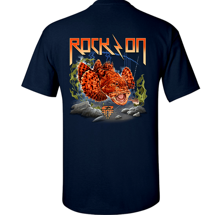 Image of SCULPIN TEE (navy)