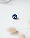 Pins « L'Oeil » - Bleu sombre