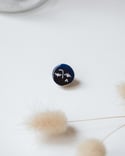 Pins « Visage » - Bleu sombre