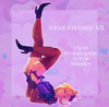 Final Fantasy VII- 15cm Cloud Strife Glitter Epoxy Acrylic Standee