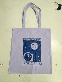 Image 1 of I Feel Hopeful tote bag