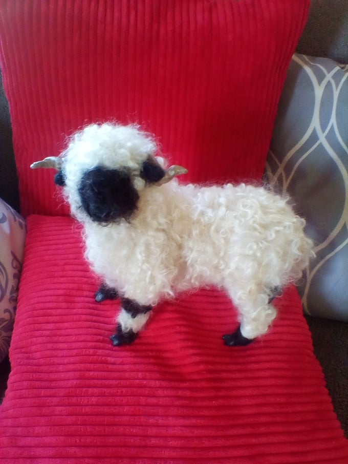 Image of Mini 6"  valais sheep