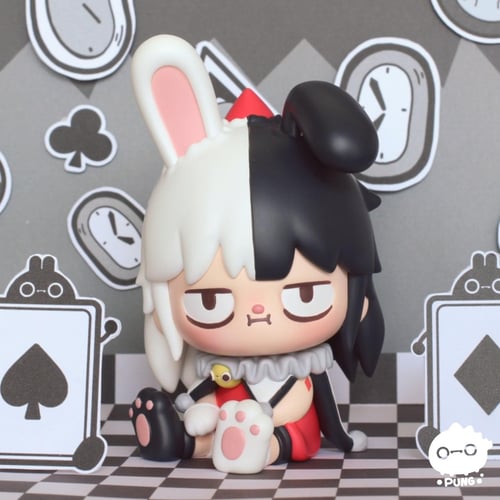 Image of Pung “Alice & Harlequin the twin bunnies”