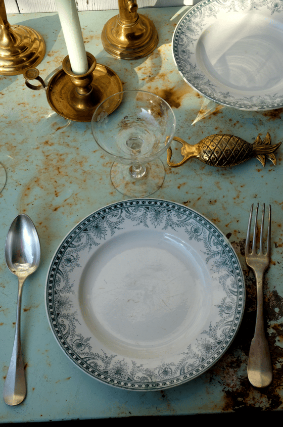 Image of Assiettes terre de fer