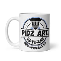 Image 2 of White glossy mug. 11, 15, 20 oz.