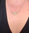 Collar mariposa 
