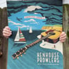 Henhouse Prowlers Diptych (2 posters) for Evanston SPACE shows