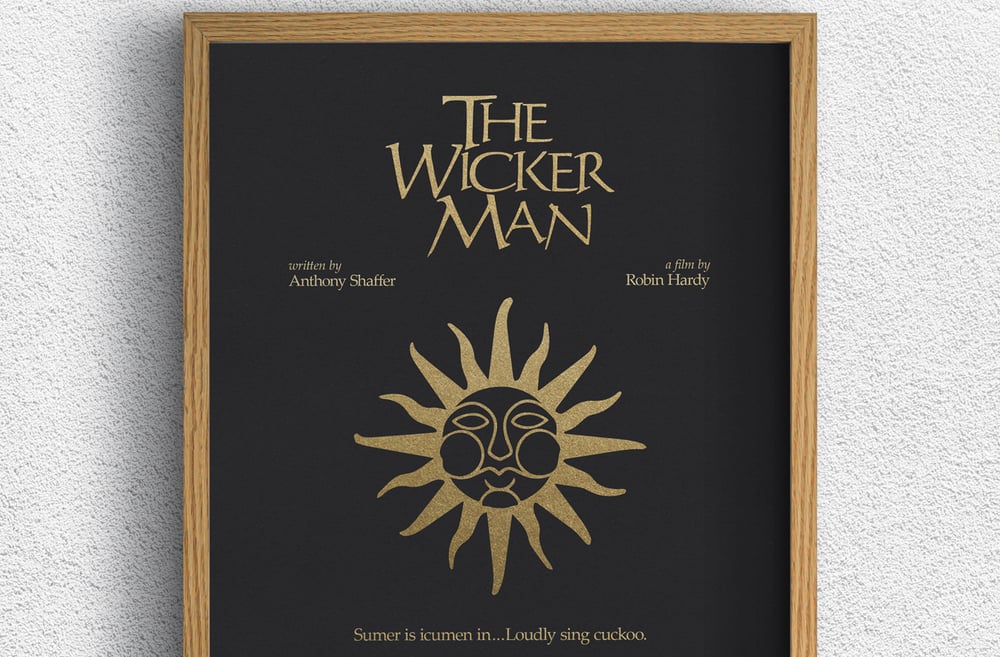 'THE WICKER MAN' PRINT (+ FREE PRINT)