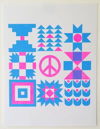 Peace Quilt Print