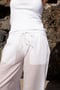 Image of Side Slit Pant White