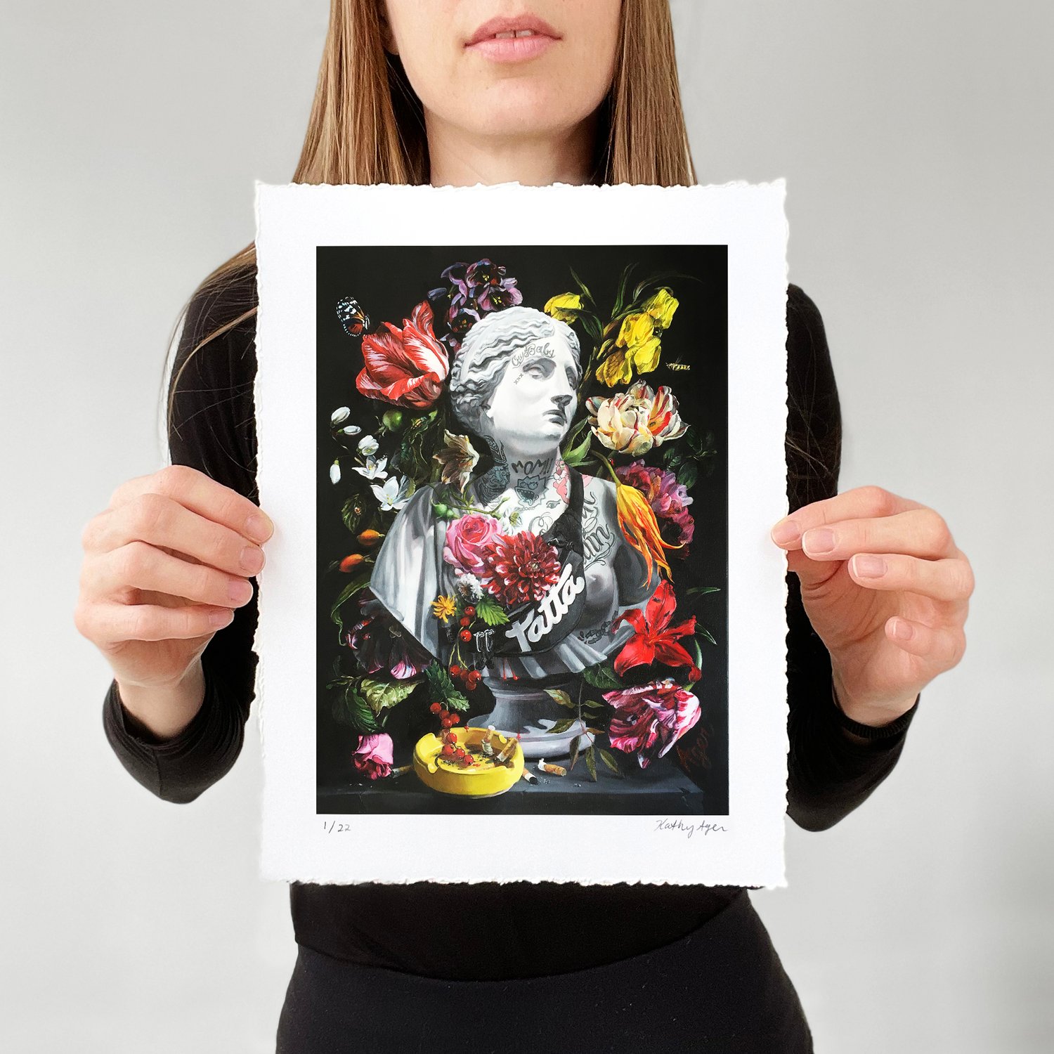 Image of "Pitter Patta Goes My Heart" LIMITED EDITION PRINT