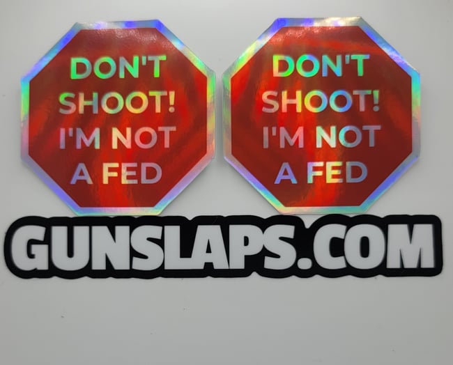 253. Don't Shoot Sticker