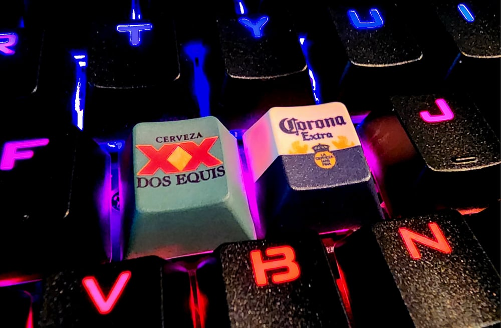 Image of CERVEZAS KEY CAP SET (LOW STOCK)