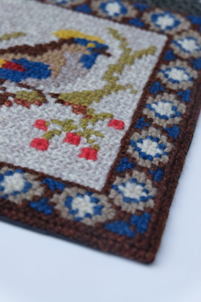 Small Vintage Swedish Wall Hanging no. 2