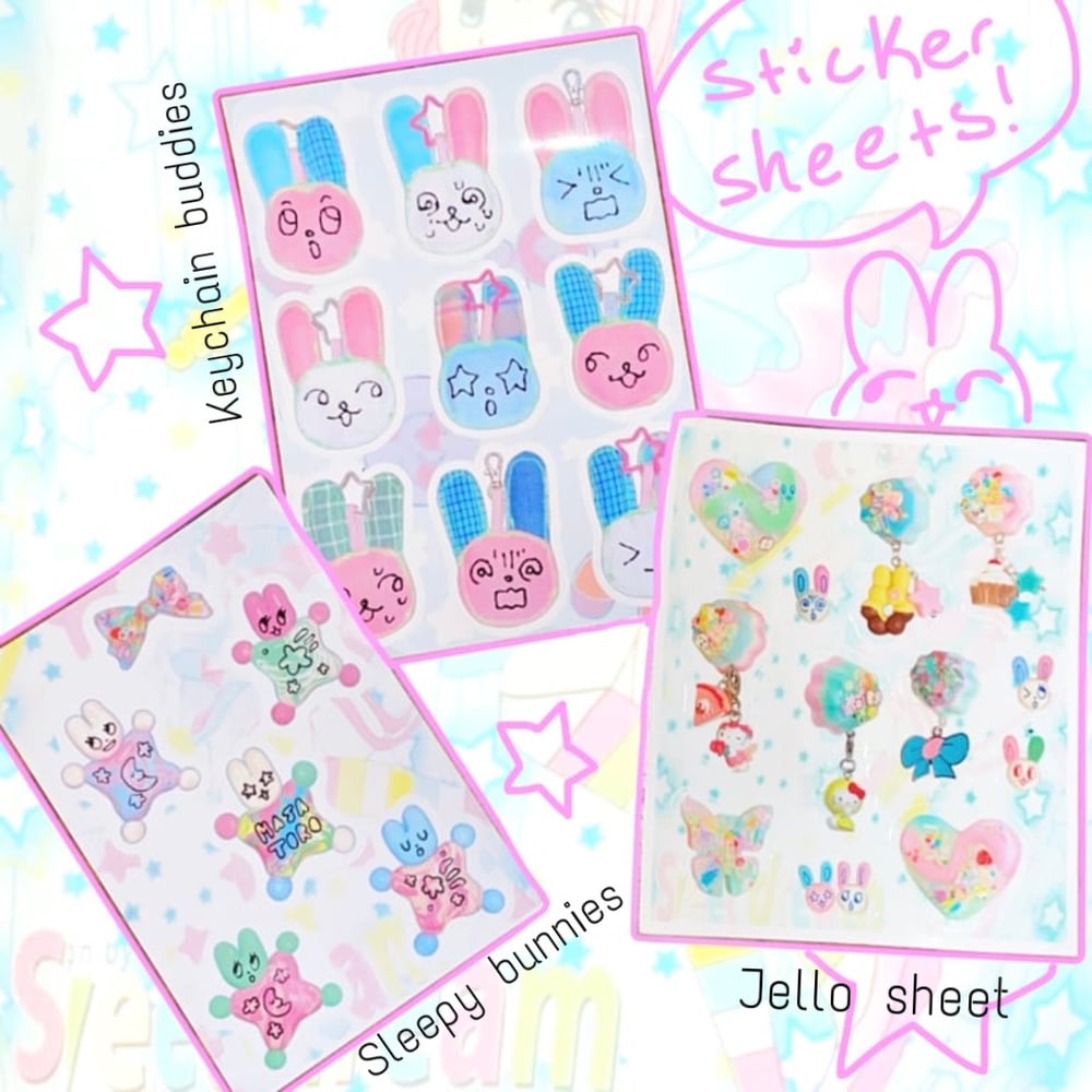 ALL stickers + sheets !!