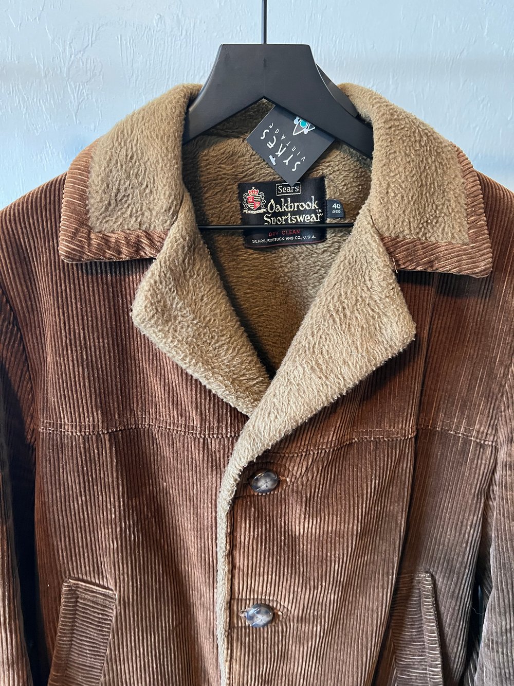 Vintage Sears Oakbrook Corduroy Jacket (L)