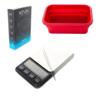 Image 1 of Kenex Collapsible Silicone Bowl Digital Scale