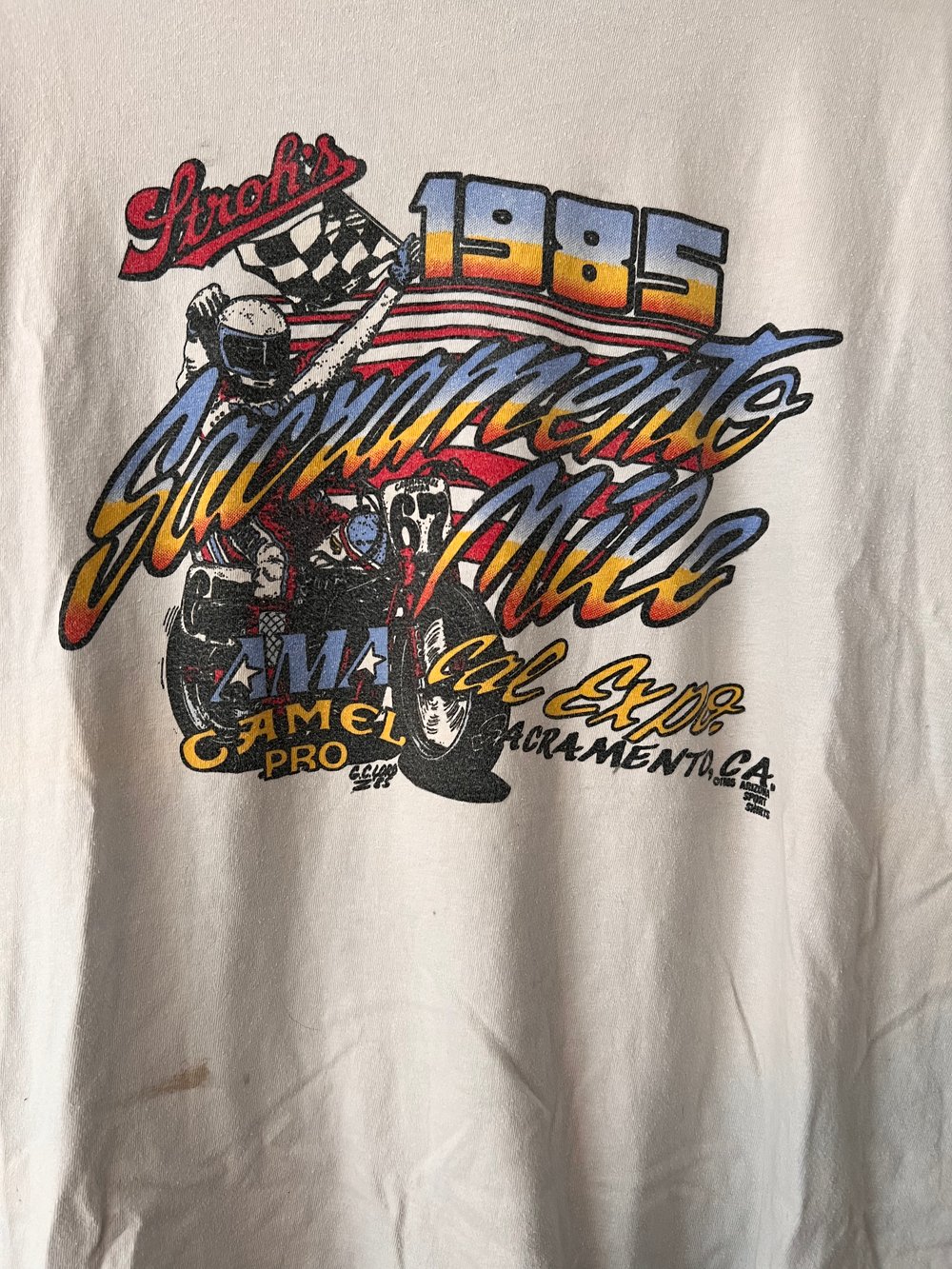 Vintage 1985 Sacramento Mile Tee (L)